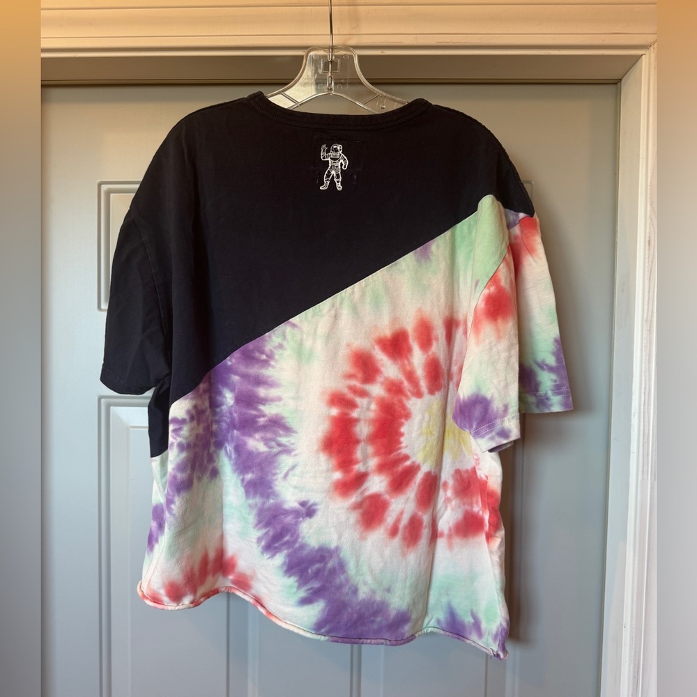 Billionaire Boys Club XL Tie Dye Graphic T-Shirt Black Multicolor Cotton - Picture 7 of 11